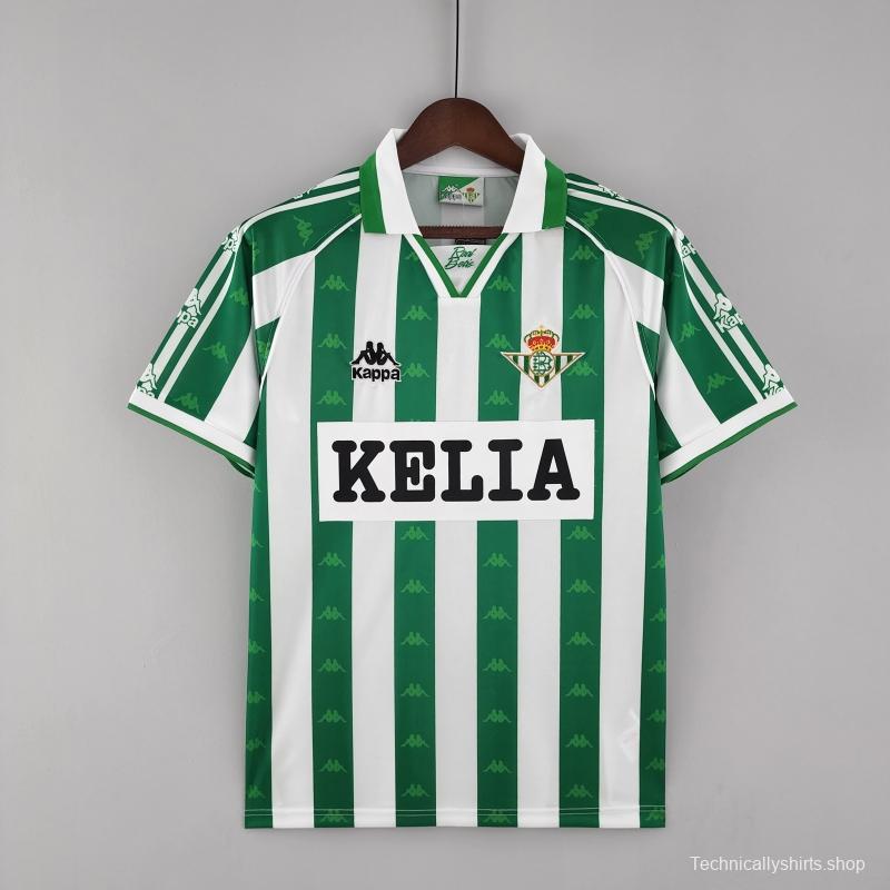 Retro Real Betis 96/97 Home  Soccer Jersey