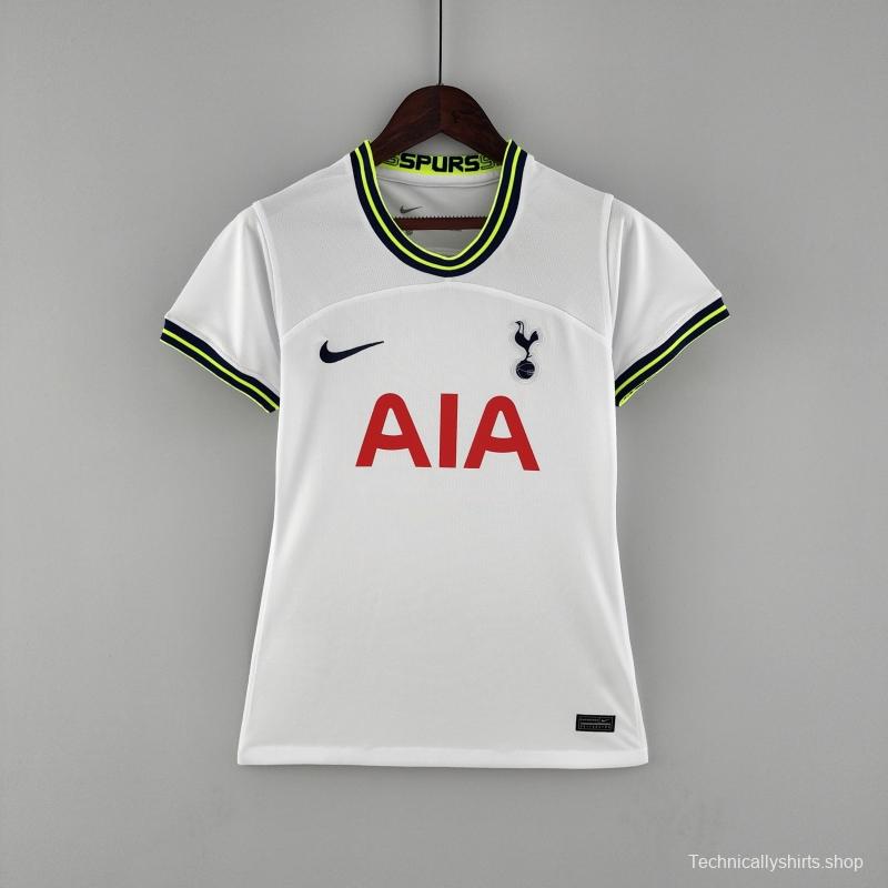 22/23 Tottenham Hotspur Women Home  Soccer Jersey