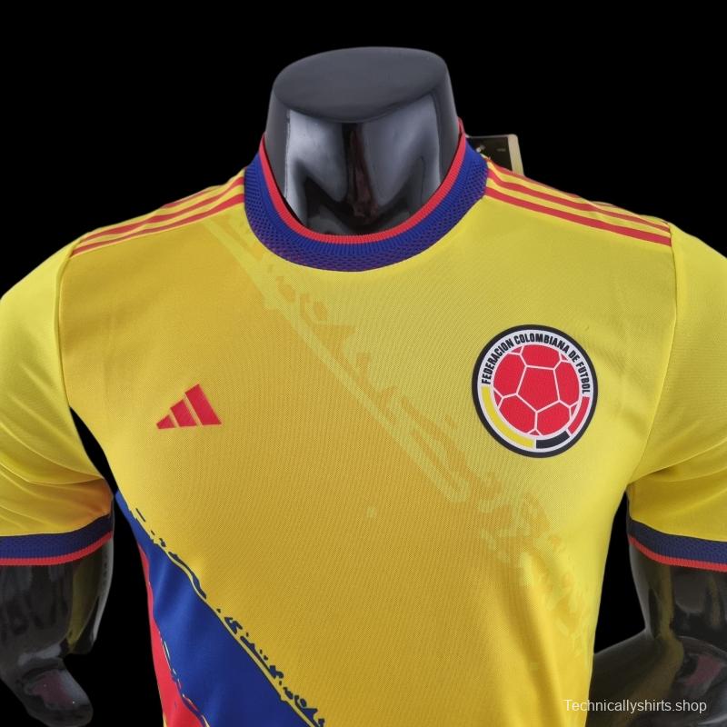 Player Version 2022 Colombia Special Edition Yellow