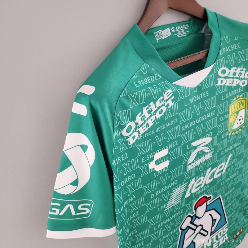 22/23 Leon Home Soccer Jersey