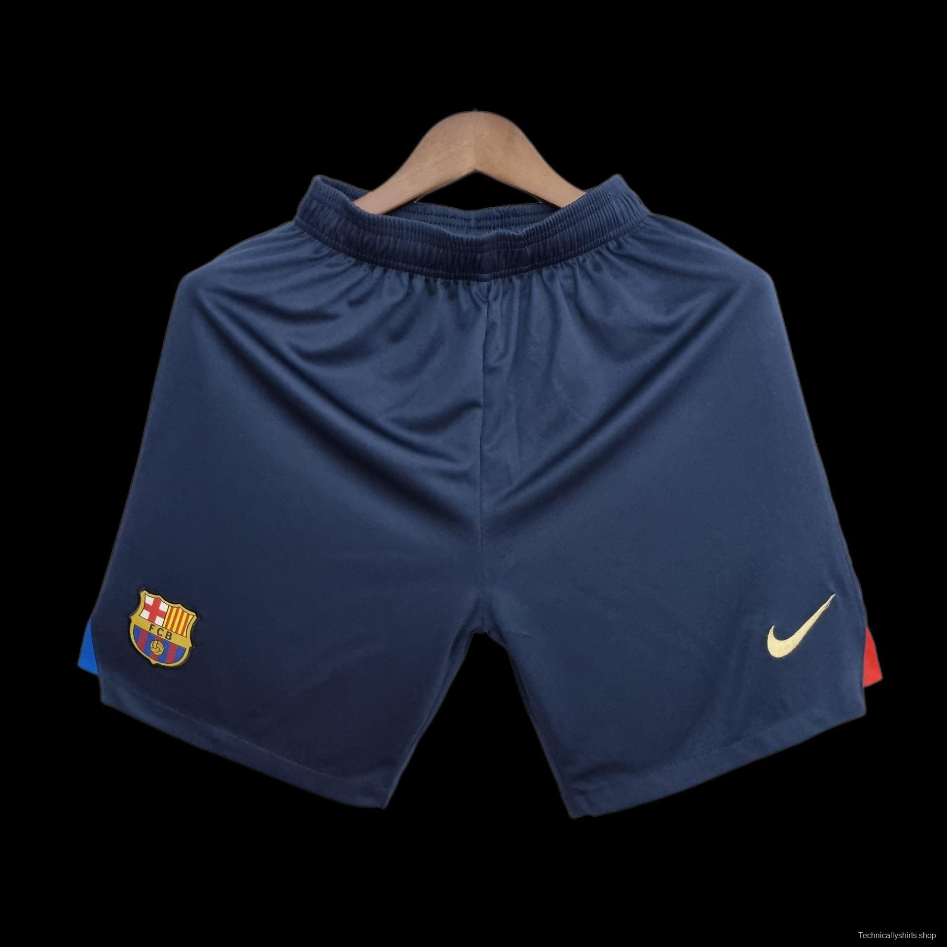 22/23 Barcelona Home Shorts