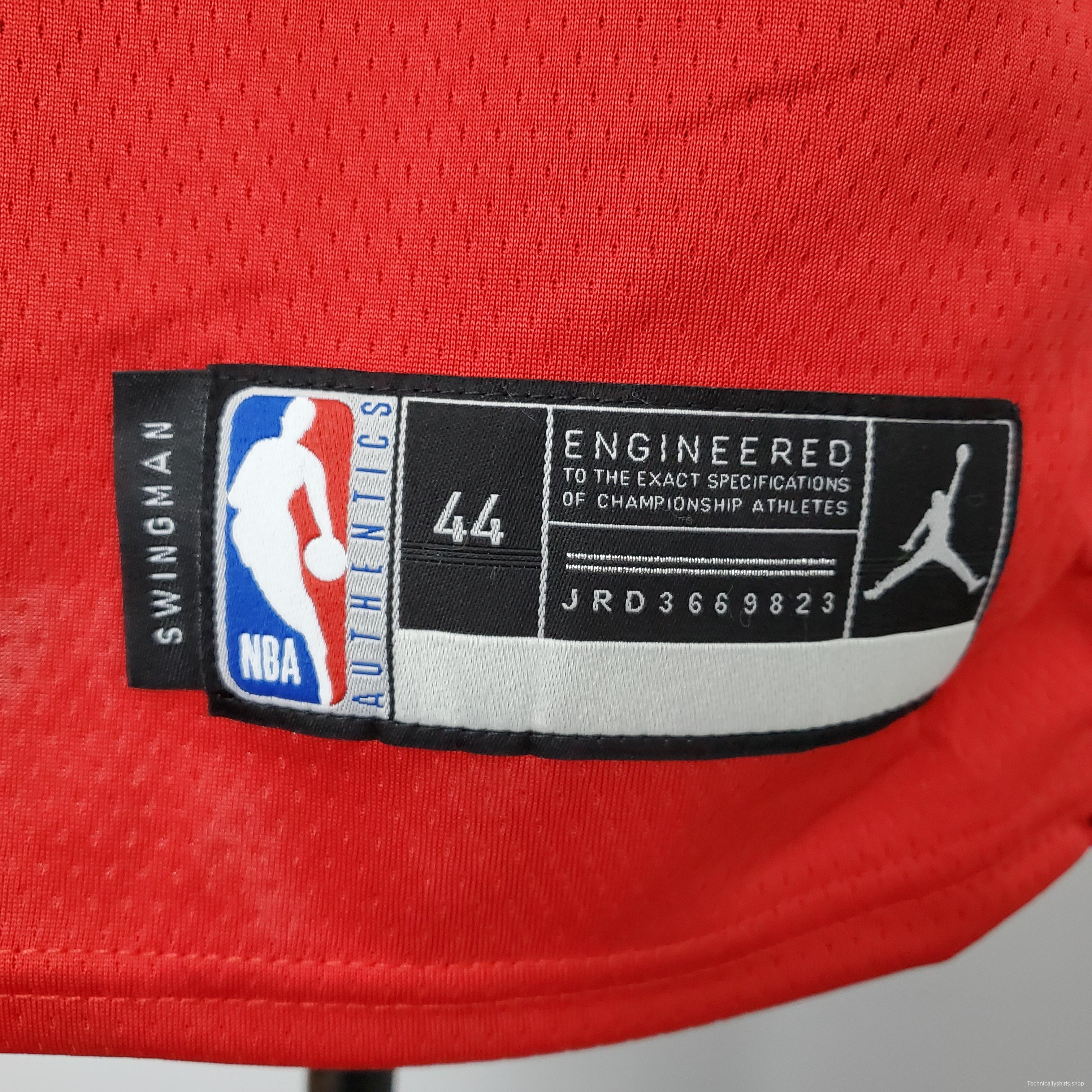 NBA 76ers Harden #1 V-Neck Red