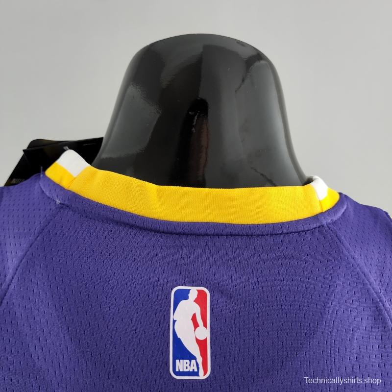 TOSCANO #95 Los Angeles Lakers Purple NBA Jersey