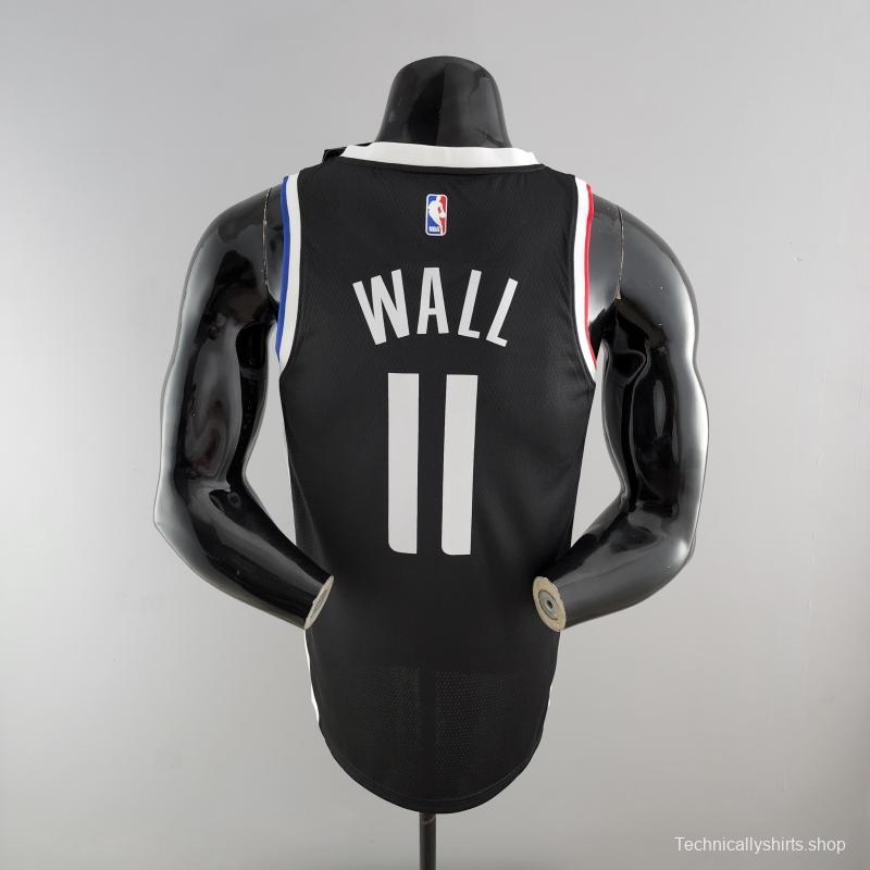 WALL#11 Los Angeles Clippers Black NBA Jersey