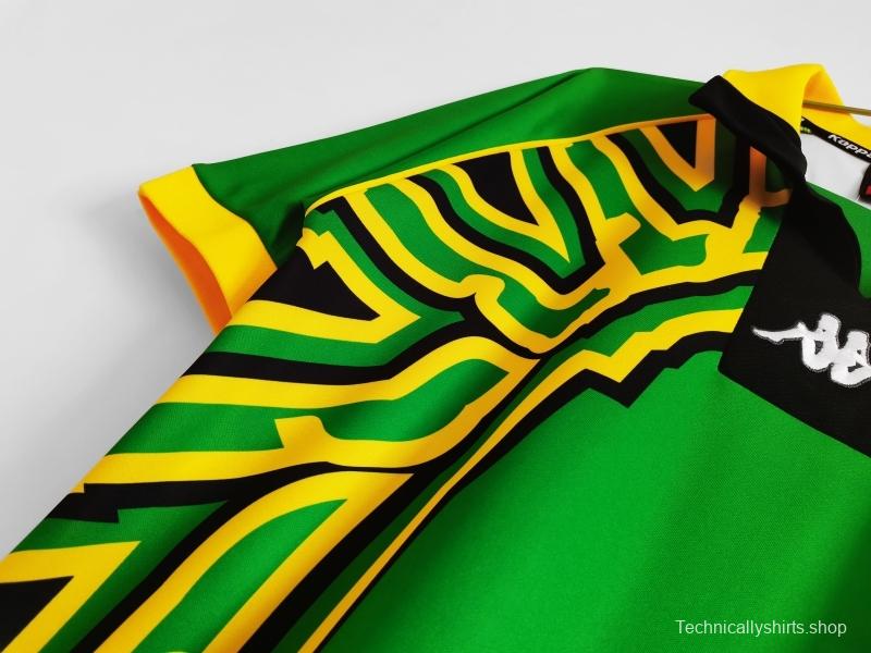 Retro 1998 Jamaica Away Soccer Jersey