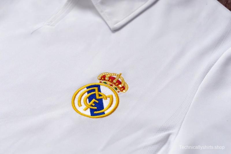 RETRO 01/02 Real Madrid Home Champion League Jersey (No Sponsor)