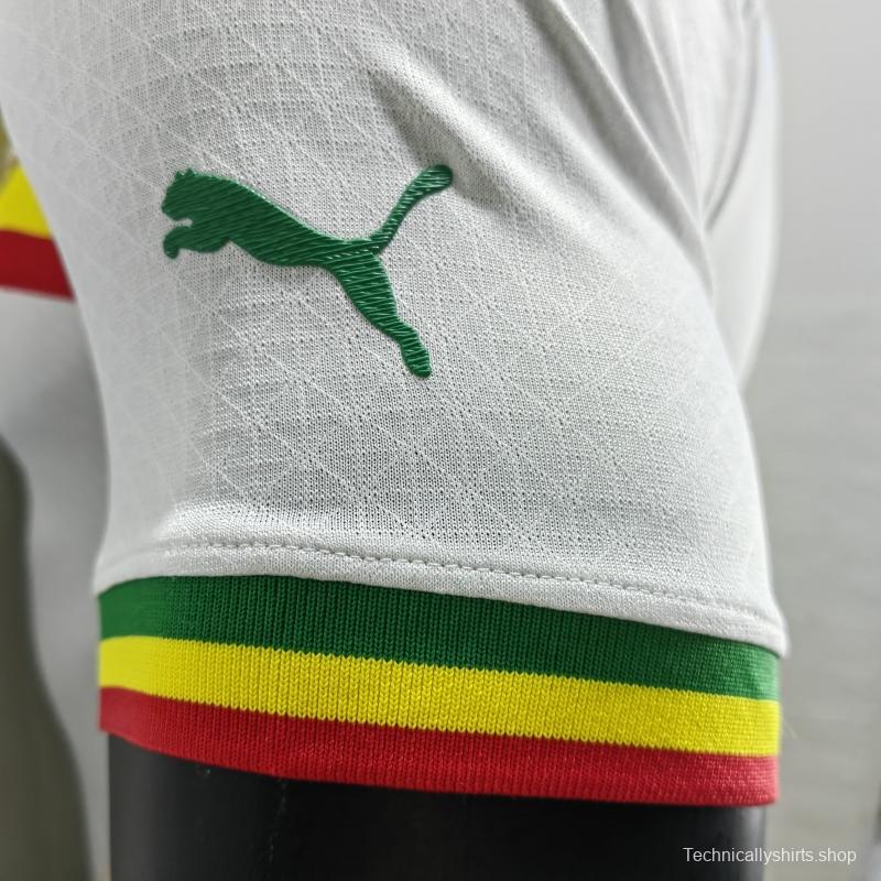 Player Version 2022 Senegal Home Soccer Jersey