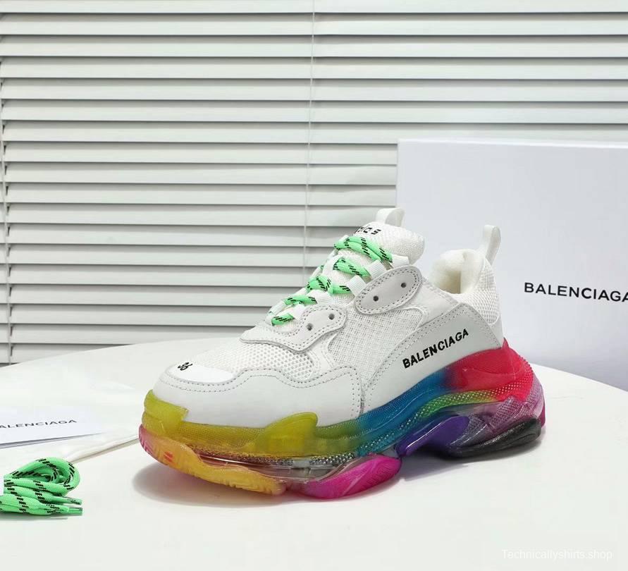 Men/Women Balenciaga Triple S Sneaker White Item 6380340