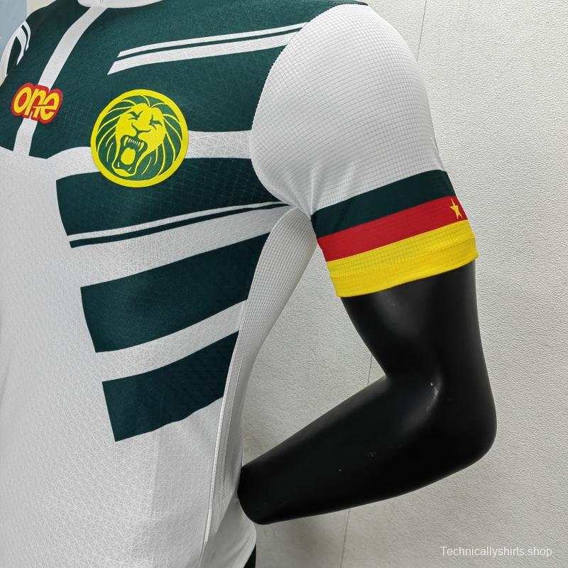 Player Version 2022 Cameroon Third White Jersey