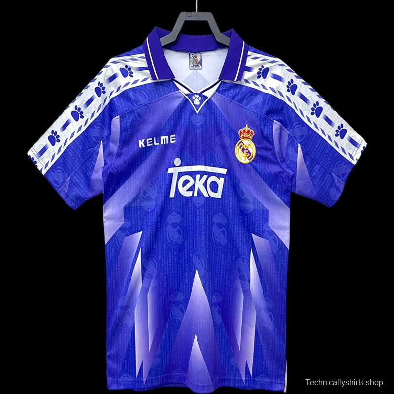 Retro 96/97 Real Madrid Away Jersey