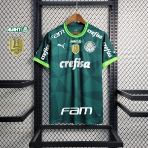 23/24 Palmeiras Home Jersey+All Sponsors And Patch