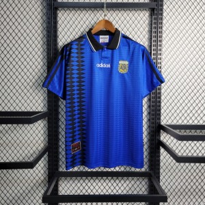 Retro 1994 Argentina Away Blue Jersey