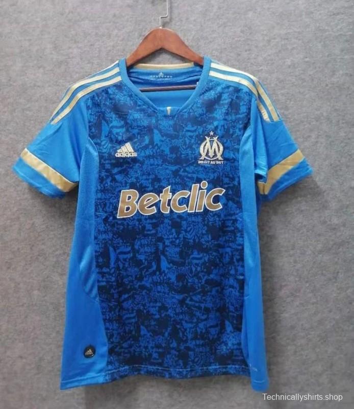 Retro 11/12 OLYMPIQUE MARSEILLE Away Blue Jersey