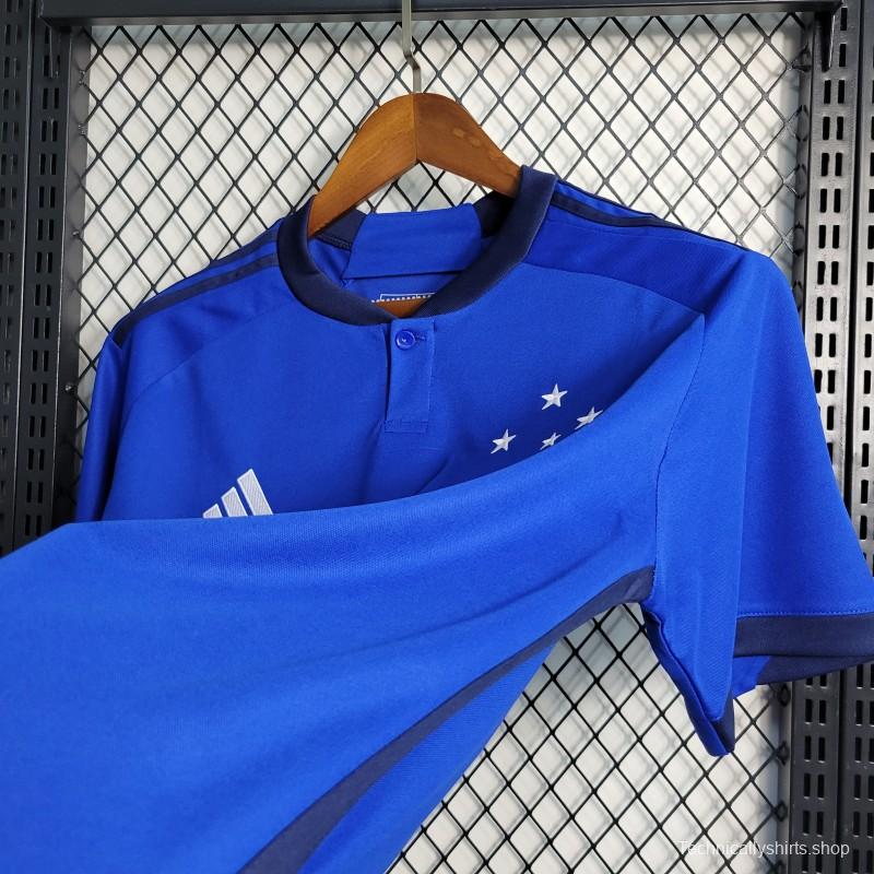 23-24 Cruzeiro Home Jersey