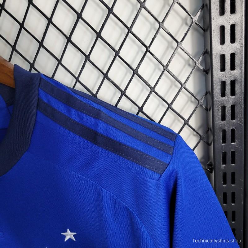 23-24 Cruzeiro Home Jersey