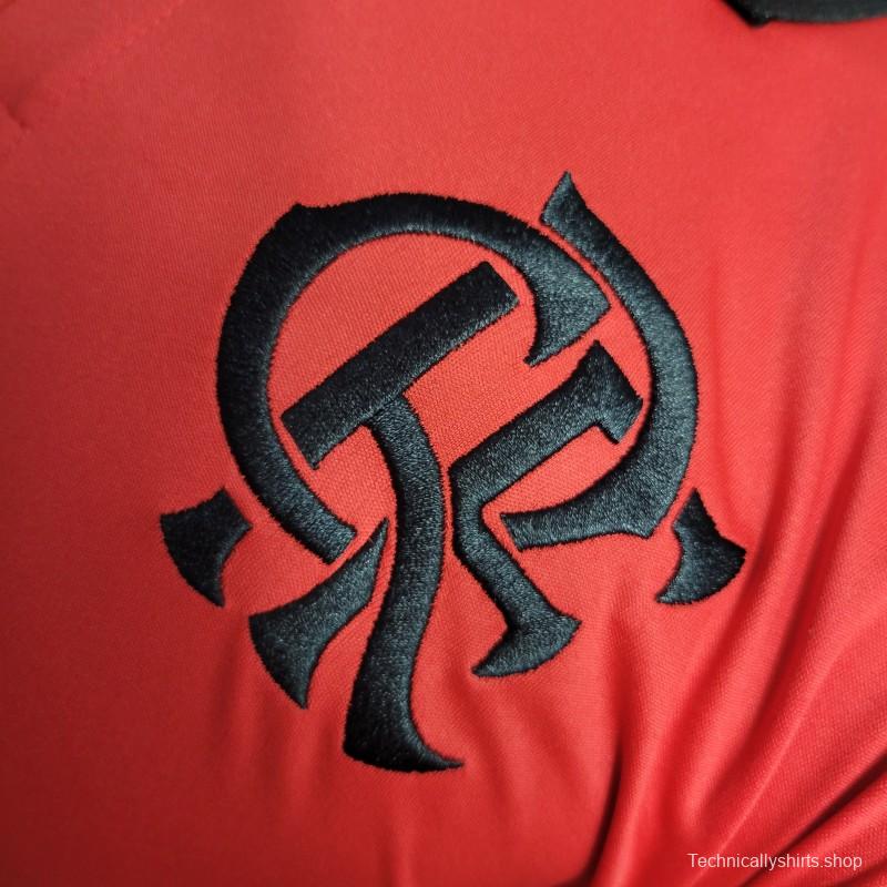 23-24 POLO Flamengo Red Training Jersey