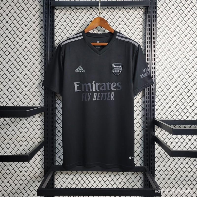 22-23 Arsenal Black Training Jersey