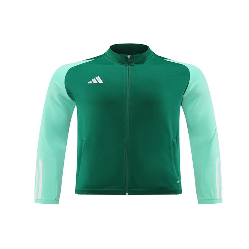 2023 Adidas Green Full Zipper Jacket +Pants