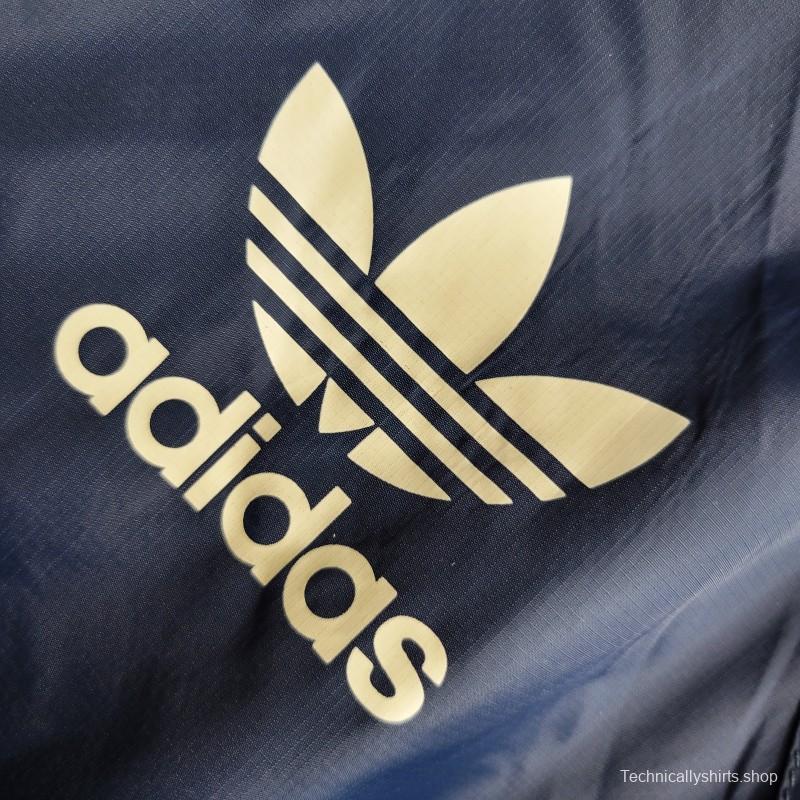 2023 Adidas Blue Windbreaker