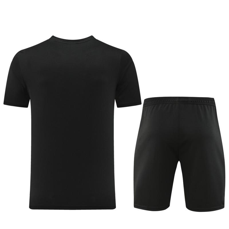 23/24 NIKE Black Short Sleeve Jersey+Pants