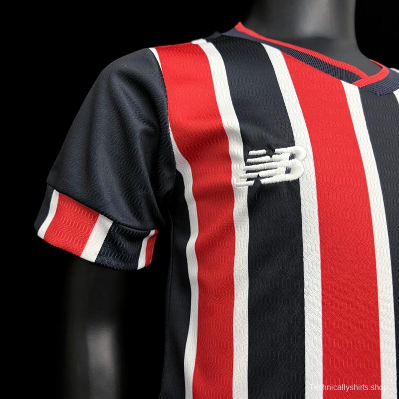 24/25 Kids Sao Paulo Away Jersey