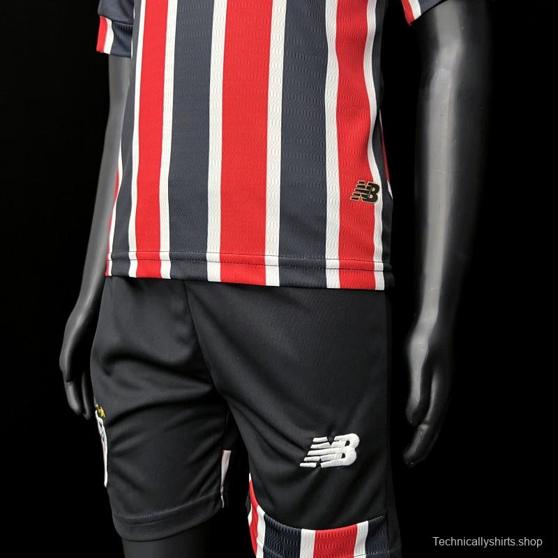 24/25 Kids Sao Paulo Away Jersey