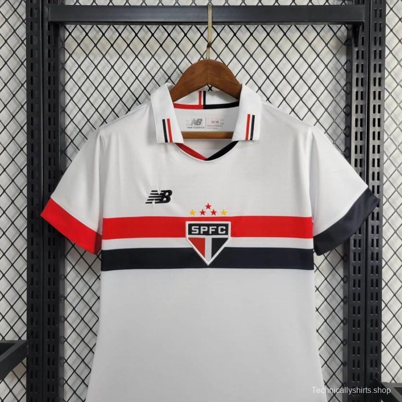 24/25 Women Sao Paulo Home Jersey