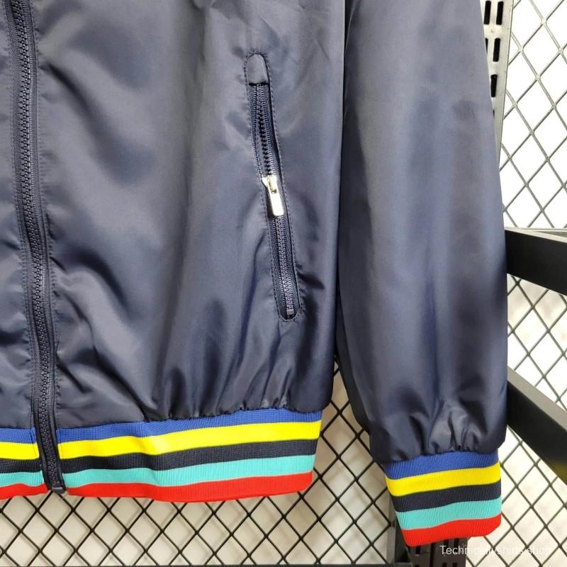 24/25 Corinthians  Navy/Yellow Windbreaker