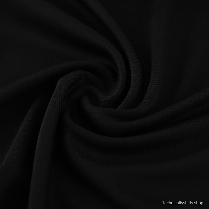 2024 Adidas Black Half Zipper Jacket+Pants