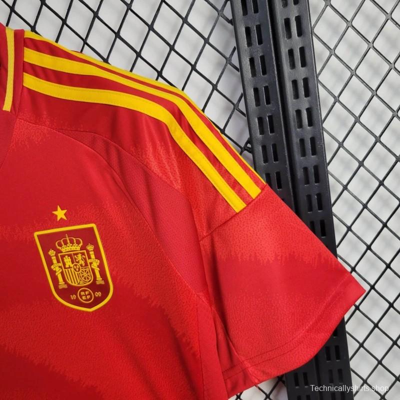 2024 Spain Home Jersey