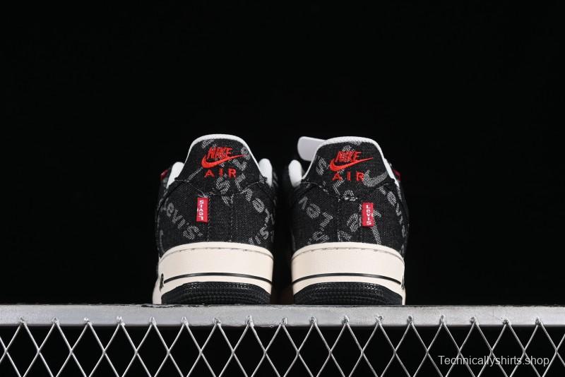 Nike Air Force 1'07 Low Joint Customized Casual Sneakers