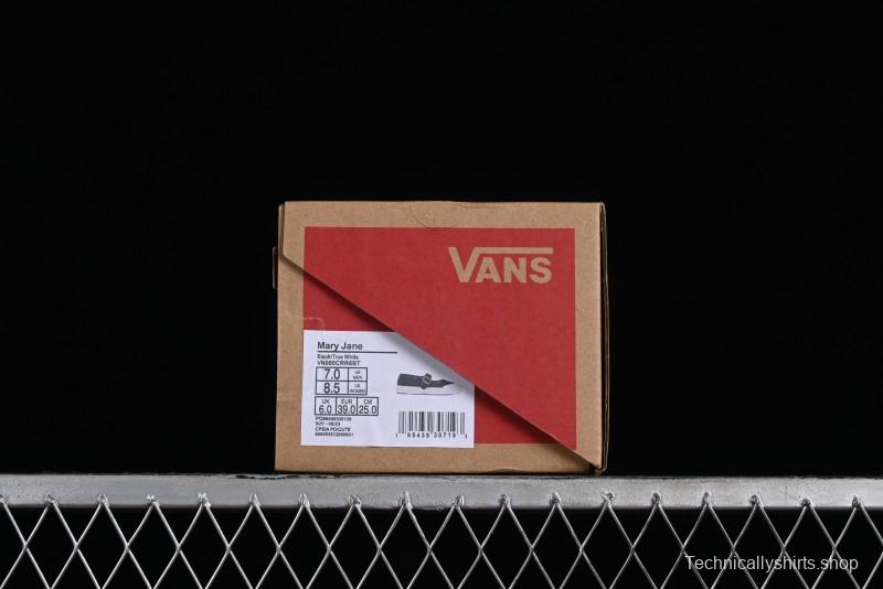 Vans Mary Jane Retro Canvas Shoes in Black - VN000CRR6BT