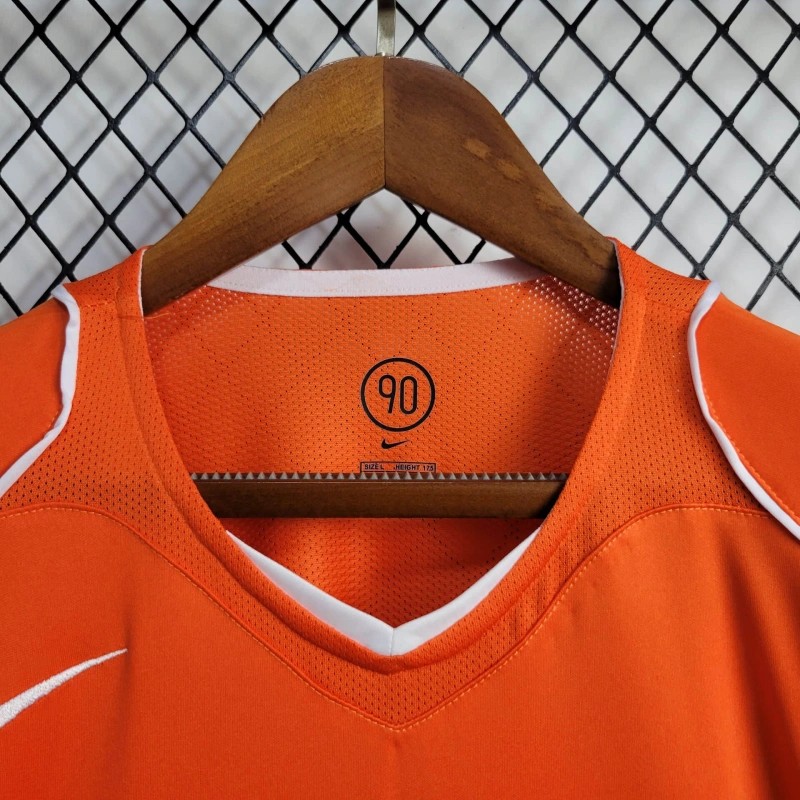 Retro 2004 Netherlands Home Jersey