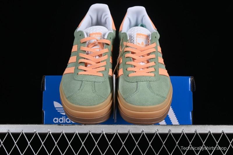 Adidas Originals Gazelle Bold IH7495 Low-Top Sneakers with Thick Sole for Casual Wear Anti-Slip and Durable - IH7495