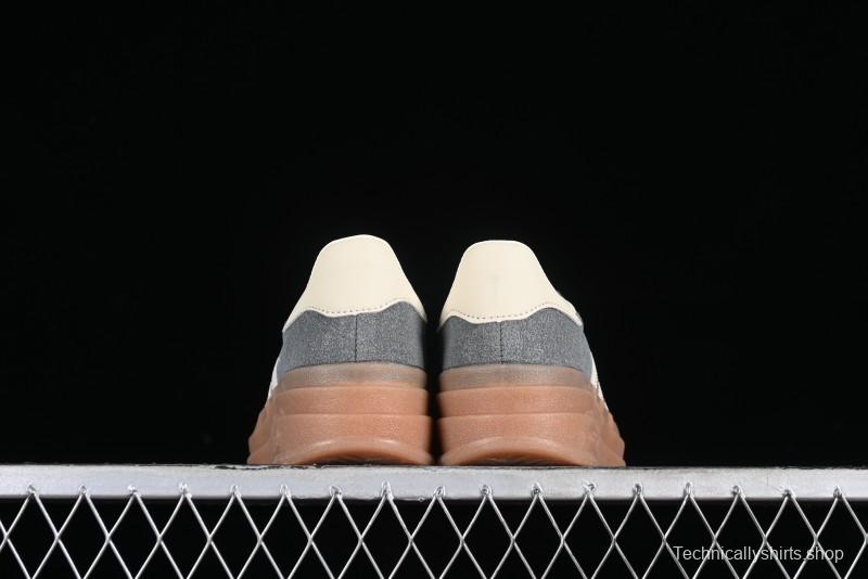 Adidas Originals Gazelle Bold IE0428 Low-Top Sneakers with Thick Sole for Casual Wear, Anti-Slip and Durable - IE0428