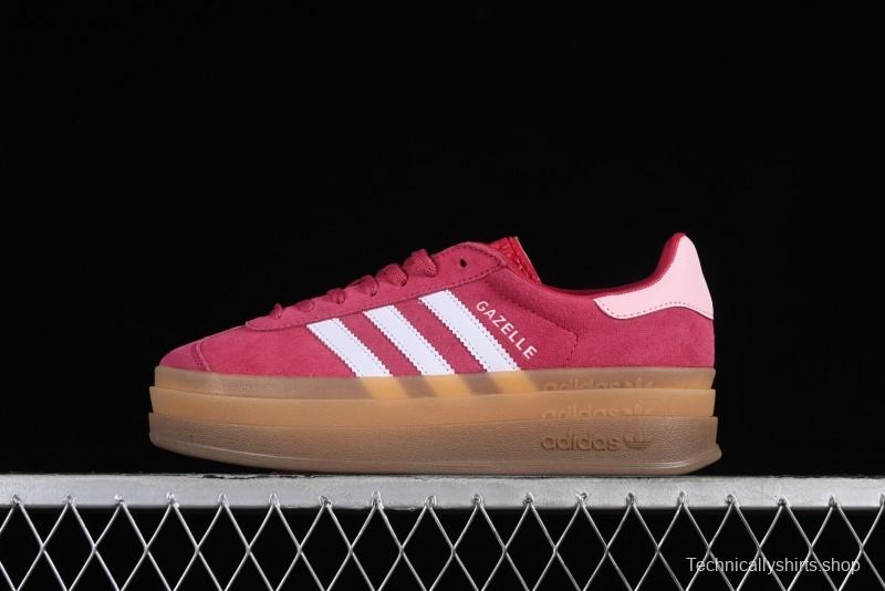 Adidas Originals Gazelle Bold Low-Top Sneakers with Chunky Sole for Casual Wear - ID6997