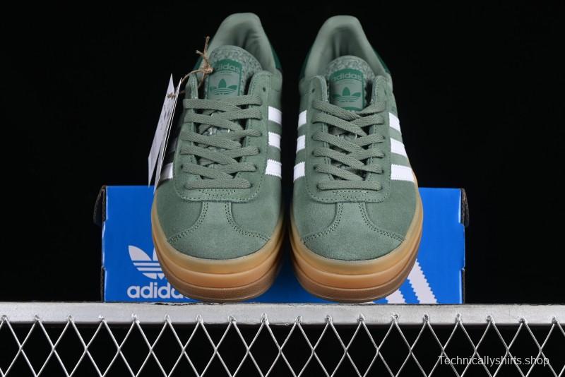 Adidas Originals Gazelle Bold ID6998 Low-Top Sneakers with Thick Sole for Casual Wear, Slip-Resistant and Durable