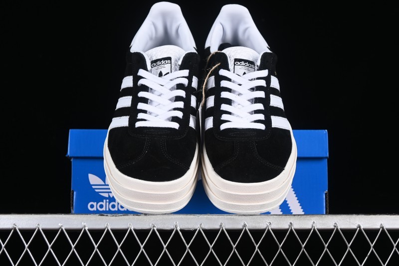 Adidas Originals Gazelle Bold HQ6912 Low-Top Sneakers with Thick Sole for Casual Wear Anti-Slip and Durable - HQ6912