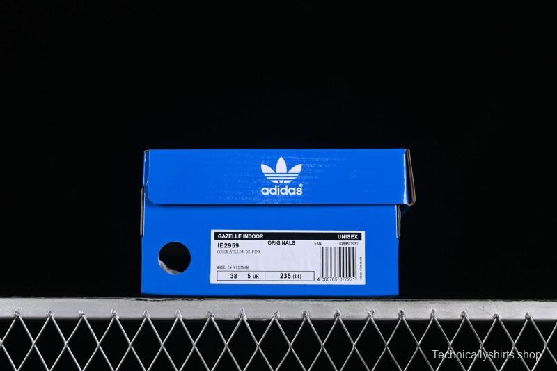 Adidas Originals Gazelle Indoor Retro Casual Anti-Slip Wear-Resistant Low-Top Sneakers - IE2959