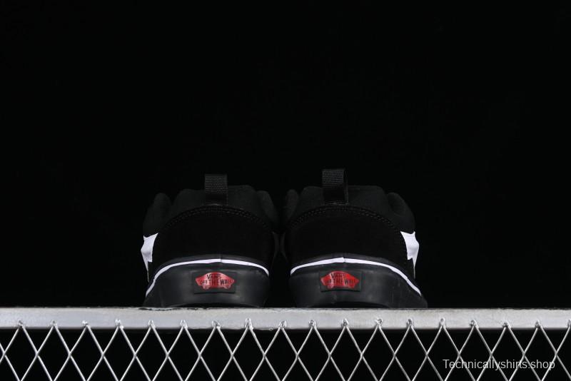 Vans Classics Knu Skool Retro Skate Shoes with Thickened Tongue and Oversized Toe - VN0009QCB9P