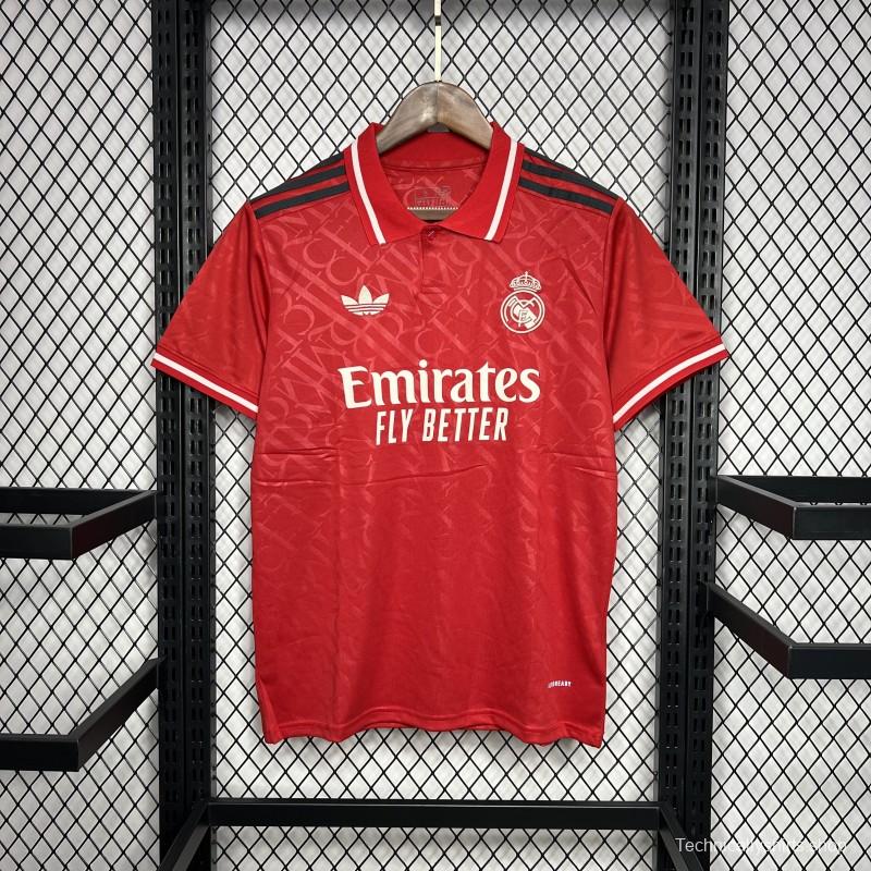 24/25 Real Madrid Red Jersey