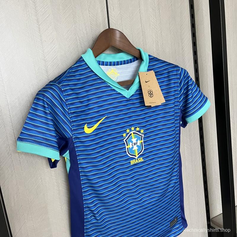 2024 Womens Brazil Away Shirt Jersey