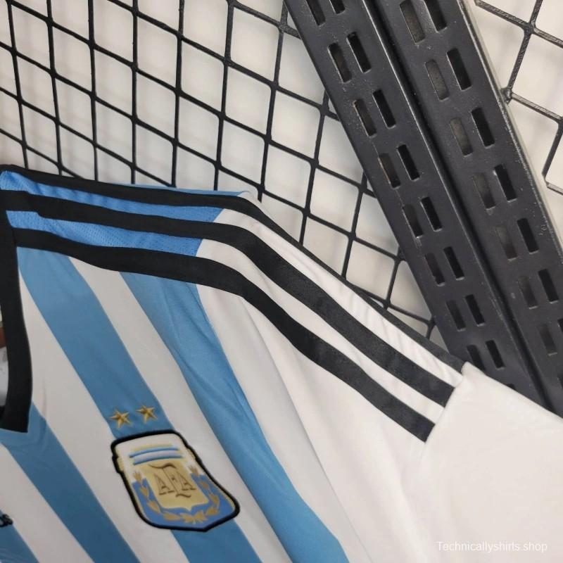 Retro 2014 Argentina Home Jersey