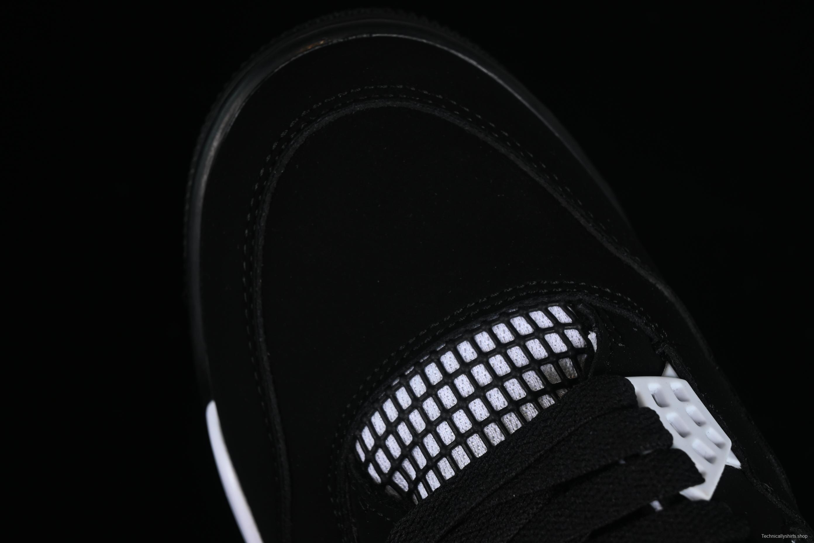 Nike Air Jordan 4 Retro "White Thunder" Basketball Shoes - FQ8138-001