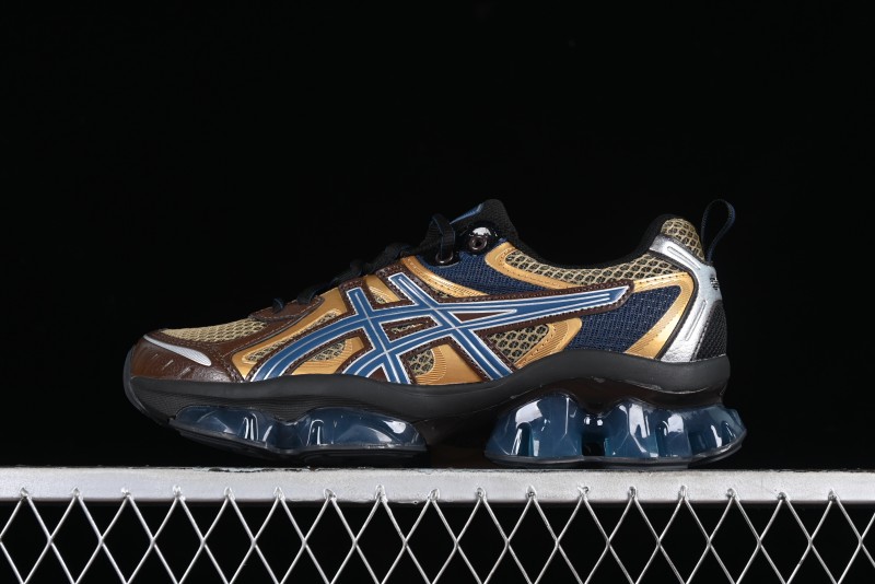 Asics Gel-Quantum Kinetic Retro Casual Sneakers with Thick Sole and GEL Scutoid Technology - 1203A270-202