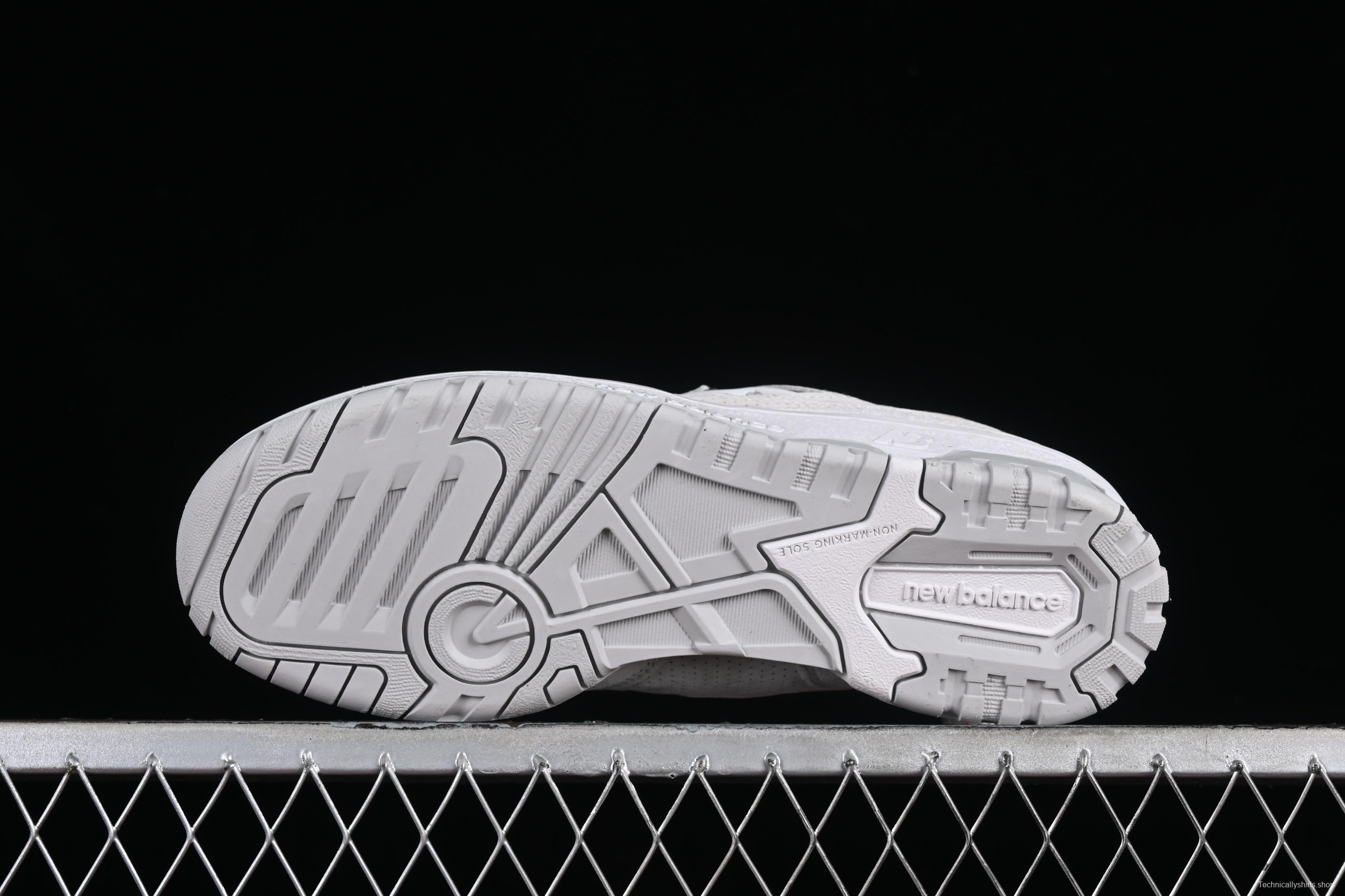 New Balance BB550 Series Leather Unisex Casual Running Shoes - BB550PRB