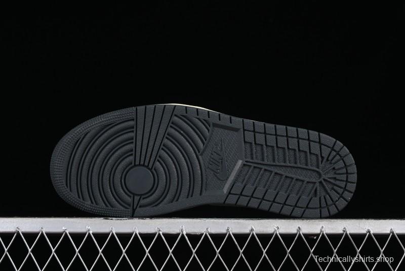 Nike Air Jordan 1 Low AJ1 Black Green Casual Sneakers - DC0774-001