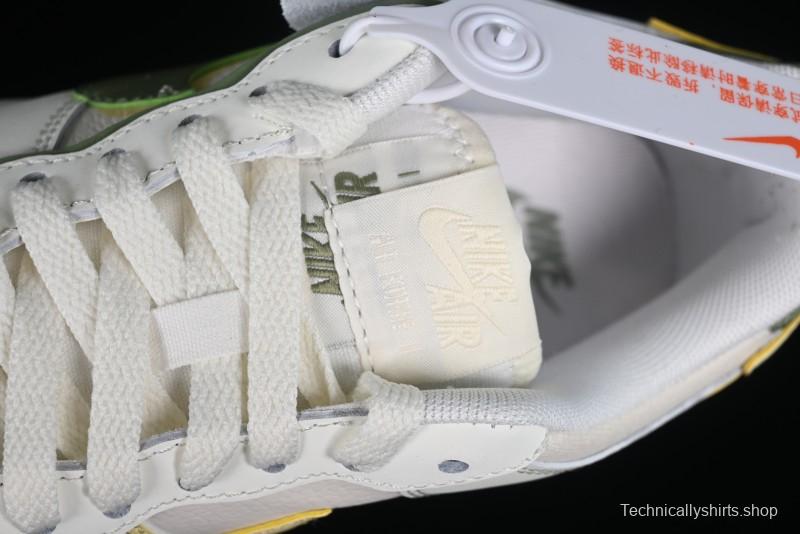 Nike Air Force 1 Shadow Low-Top Sneakers with Lightweight EVA Midsole and Anti-Slip RB Rubber Outsole - FN6335-101