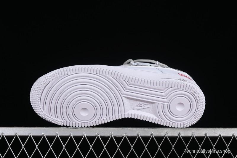 Nike Supreme x Air Force 1'07 Low "Box Logo" Camouflage Print Casual Sneakers - UP1658-595