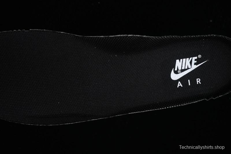 Nike Air Force 1 '07 Low Classic Black White Swoosh Casual Sneakers - FZ0627-010